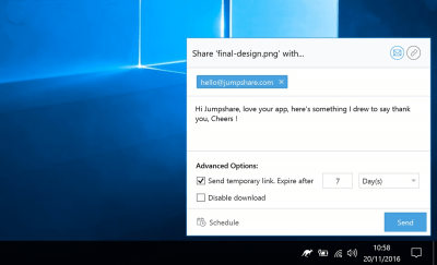 Скриншот приложения Jumpshare - №5