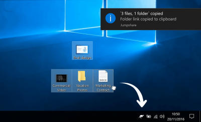 Скриншот приложения Jumpshare - №6