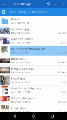 Скриншот приложения File Viewer for Android - №2