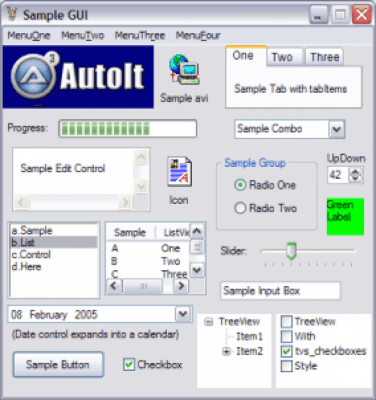 Скриншот приложения AutoIt - №2