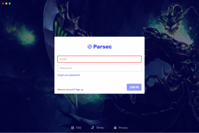 Скриншот приложения Parsec - №2