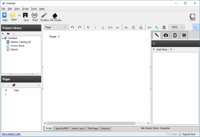 Скриншот приложения Celtx - №4