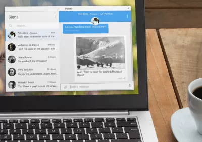Скриншот приложения Signal Desktop - №1