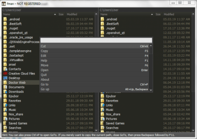 Скриншот приложения fman - №3