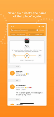 Скриншот приложения Foursquare Swarm: Check-in App - №7