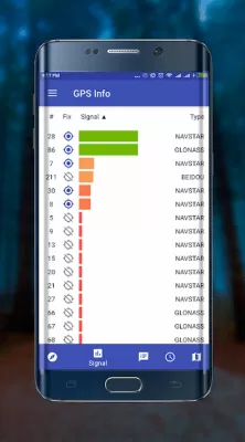 Скриншот приложения GPS info (плюс ГЛОНАСС BeiDou) - №3