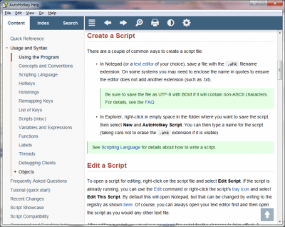 Скриншот приложения AutoHotkey - №3