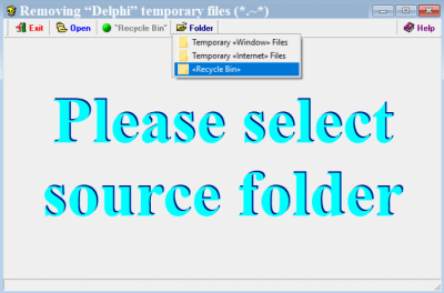 Скриншот приложения RemoveDelphiTemp - №4
