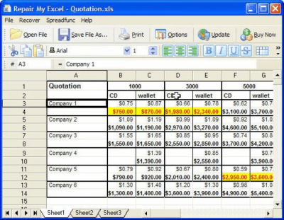 Скриншот приложения Repair My Excel - №1