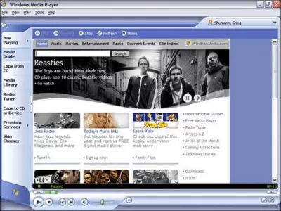 Скриншот приложения Windows Media Player 9 - №2