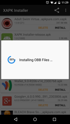 Скриншот приложения XAPK Installer - №5