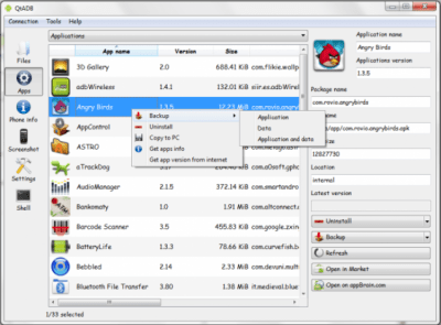 Скриншот приложения QtADB - №7
