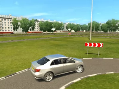 Скриншот приложения City Car Driving. Home Edition - №4