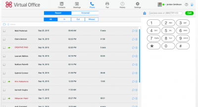 Скриншот приложения 8х8 Virtual Office Desktop для Mac - №4