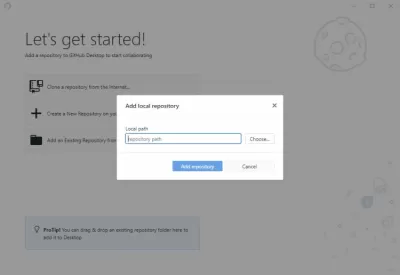 Скриншот приложения GitHub Desktop - №3