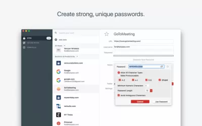 Скриншот приложения LastPass MacOS - №3