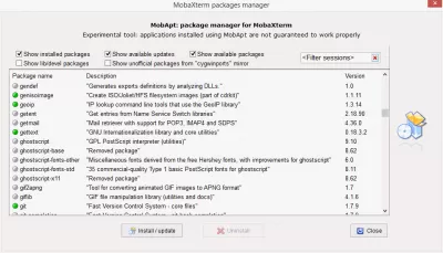 Скриншот приложения MobaXterm - №3