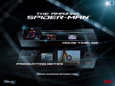 Скриншот приложения The Amazing Spider-Man Second Screen App - №1