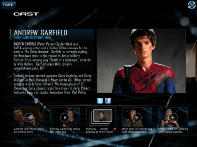 Скриншот приложения The Amazing Spider-Man Second Screen App - №2