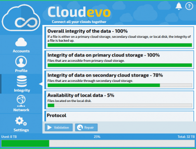 Скриншот приложения Cloudevo - №1