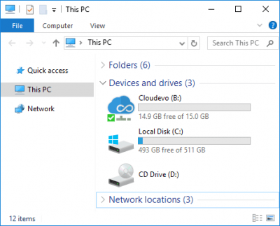 Скриншот приложения Cloudevo - №3