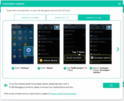 Скриншот приложения Android Data Recovery - №3