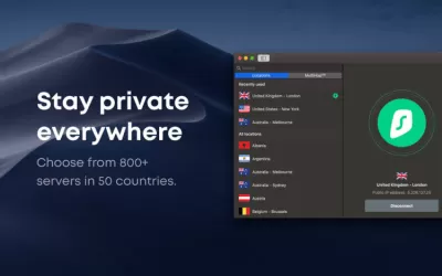 Скриншот приложения Surfshark для macOS - №3