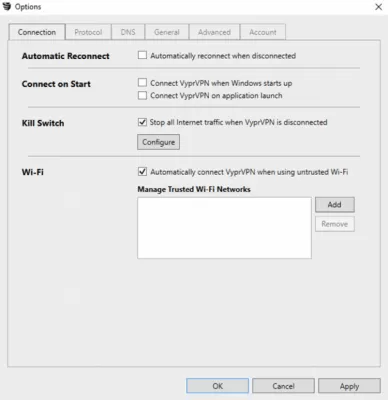 Скриншот приложения VyprVPN - №3