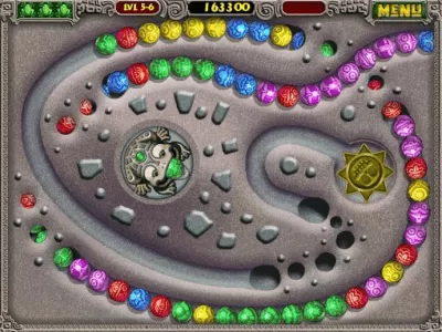 Скриншот приложения Zuma Deluxe - №3