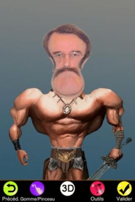 Скриншот приложения Instant 3D CARICATURE - №5