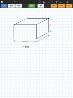 Скриншот приложения Graph Paper - №1