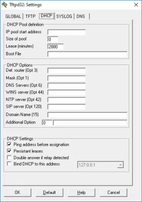 Скриншот приложения Tftpd32 - №4