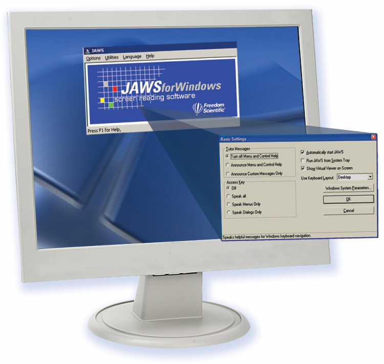 Программное обеспечение jaws for Windows. Программное обеспечение экранного доступа с синтезом речи jaws for Windows. Программы экранного доступа для незрячих. Программа экранного доступа jaws for Windows.