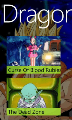 Скриншот приложения Dragon Ball Z Movies - №4