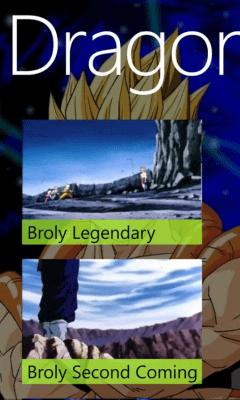 Скриншот приложения Dragon Ball Z Movies - №7