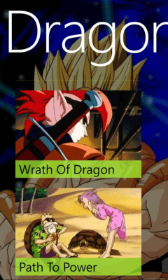 Скриншот приложения Dragon Ball Z Movies - №8