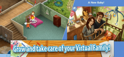 Скриншот приложения Virtual Families 2 Dream House - №2