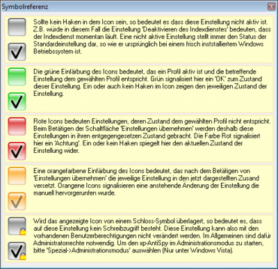 Скриншот приложения XP-AntiSpy - №4