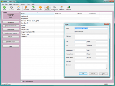 Скриншот приложения AceMoney Lite - №5