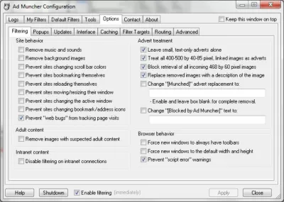 Скриншот приложения Ad Muncher - №4