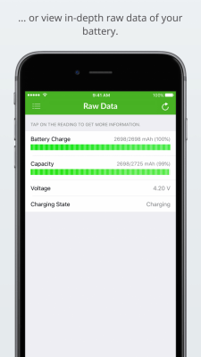 Скриншот приложения Battery Life - №4