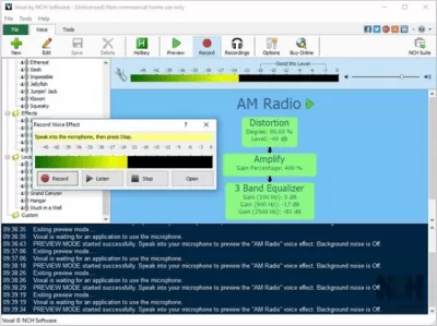 Скриншот приложения Voxal Voice Changer - №1