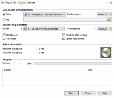 Скриншот приложения Virtual CD - №5