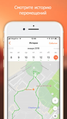 Скриншот приложения Маяк — безопасность семьи - №4