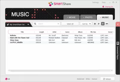 Скриншот приложения LG Smart Share - №3