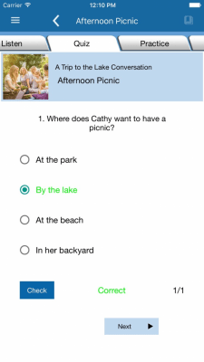 Скриншот приложения TalkEnglish - Speak English Conversation - №3
