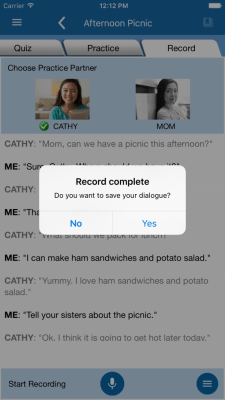 Скриншот приложения TalkEnglish - Speak English Conversation - №5