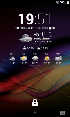 Скриншот приложения Chronus: VClouds Weather Icons - №1