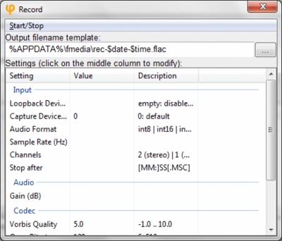 Скриншот приложения fmedia - №3
