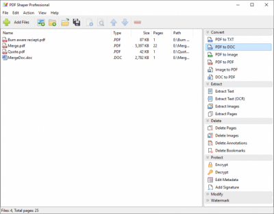 Скриншот приложения PDF Shaper Free - №4